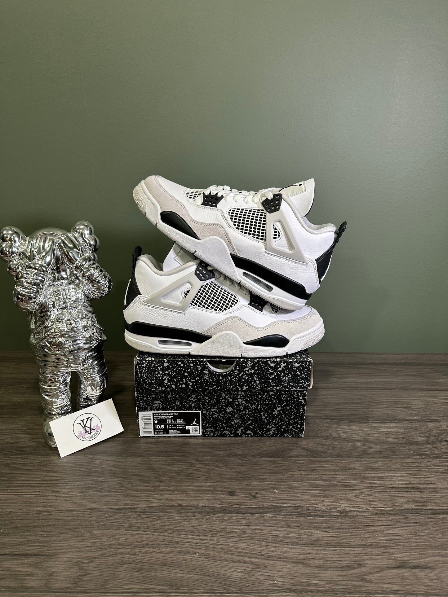 Jordan 4 Military Black