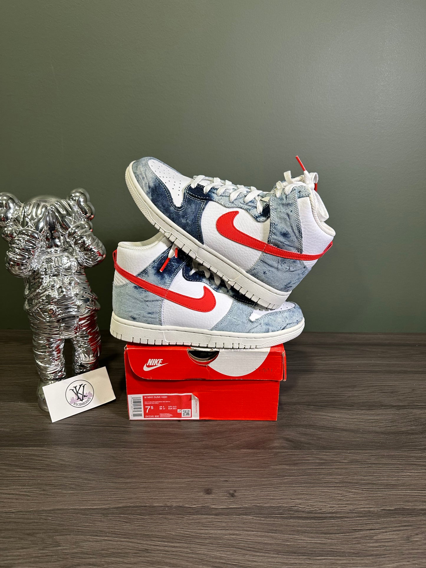 Dunk High Washed Denim Pack