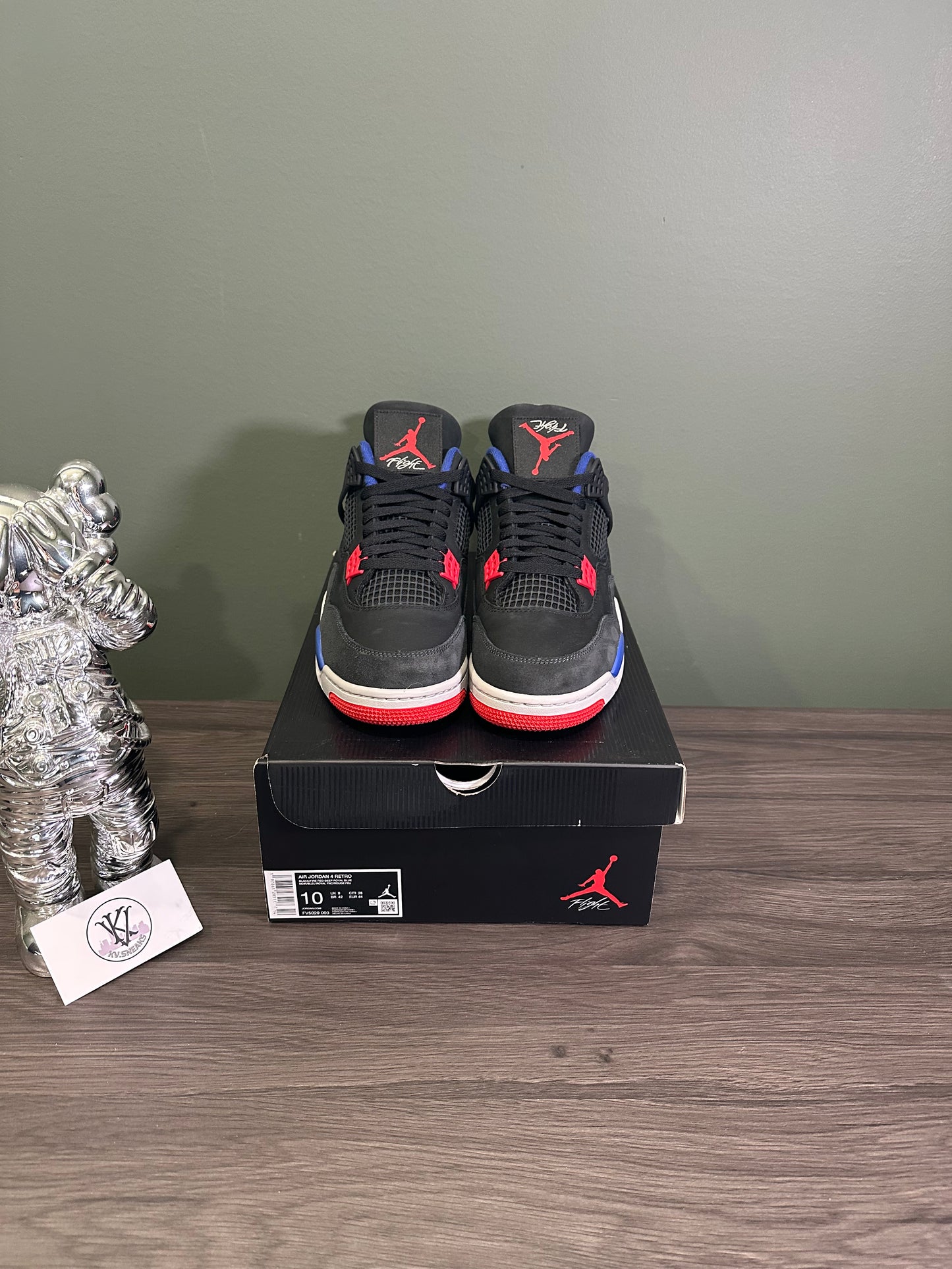 Jordan 4 Rare Air White Lettering