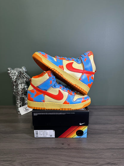 Dunk High 1985 Red Acid Wash