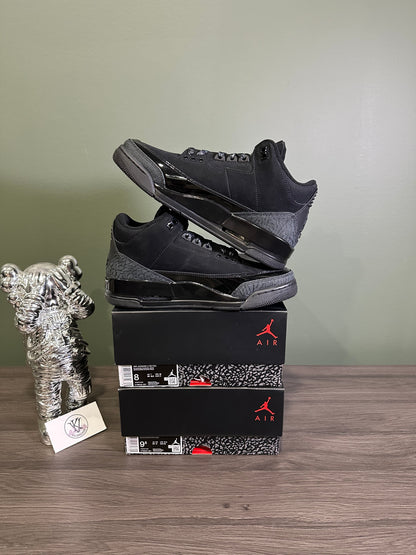 Jordan 3 Black Cat 2025