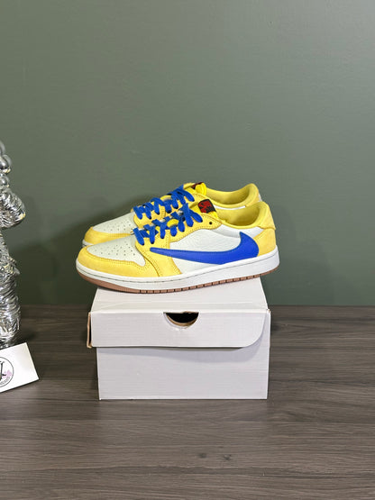 Jordan 1 Low Travis Scott Canary (W)
