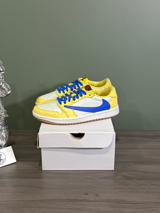 Jordan 1 Low Travis Scott Canary (W)