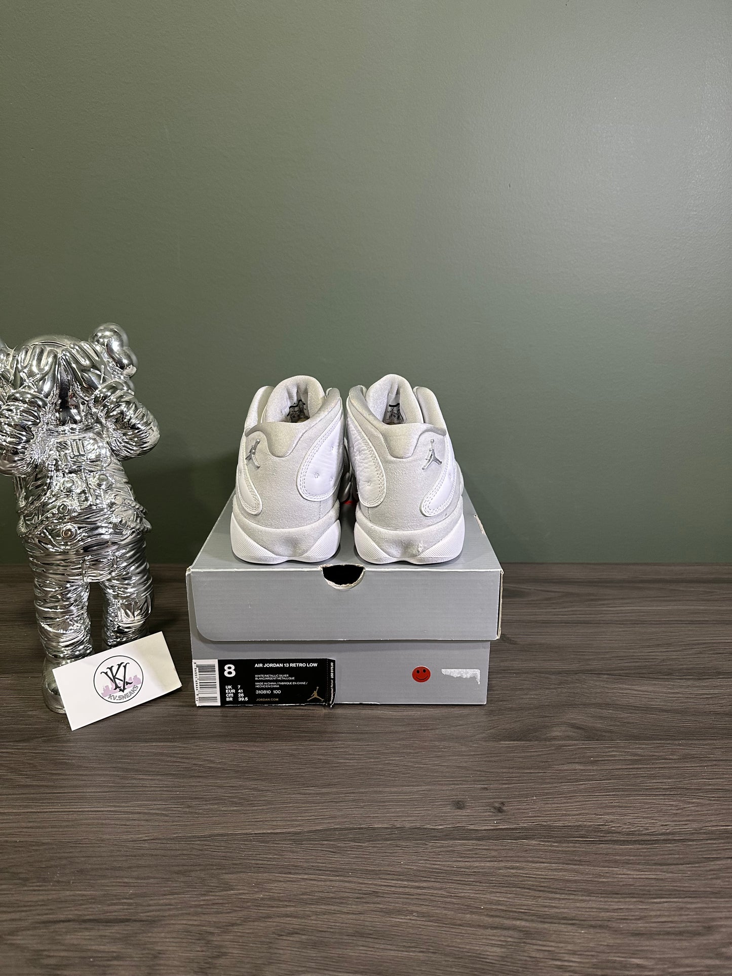 Jordan 13 Low Pure Platinum