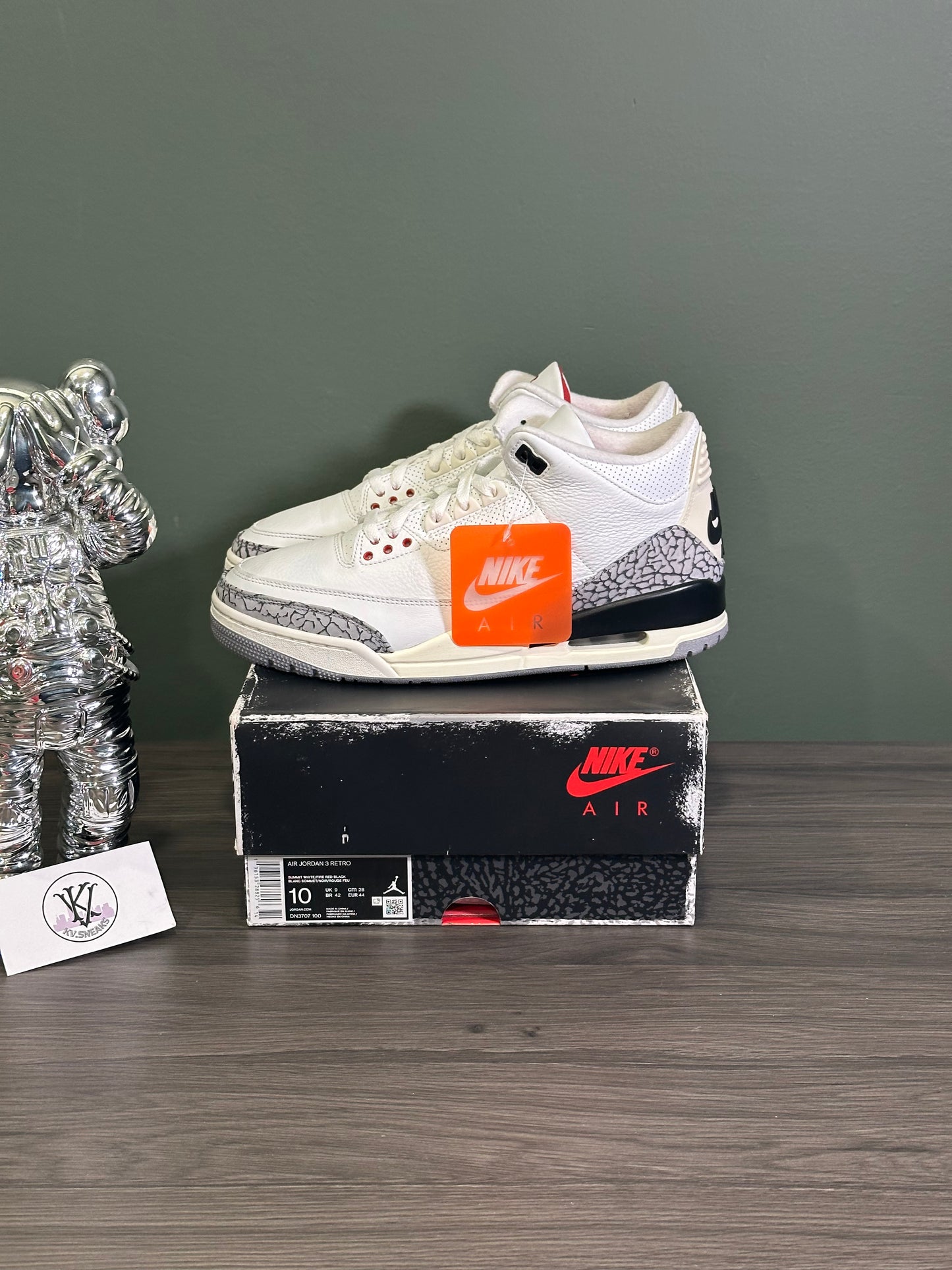 Jordan 3 White Cement Reimagined