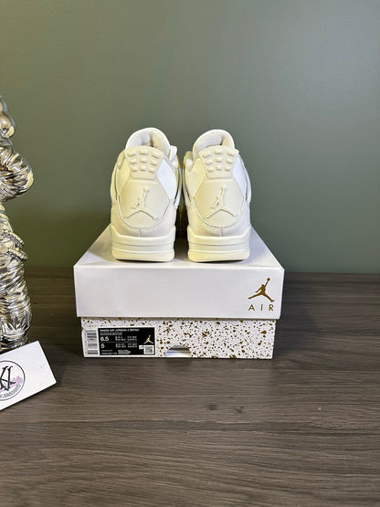 Jordan 4 Retro Metallic Gold (Women's)