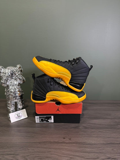 Jordan 12 Black University Gold