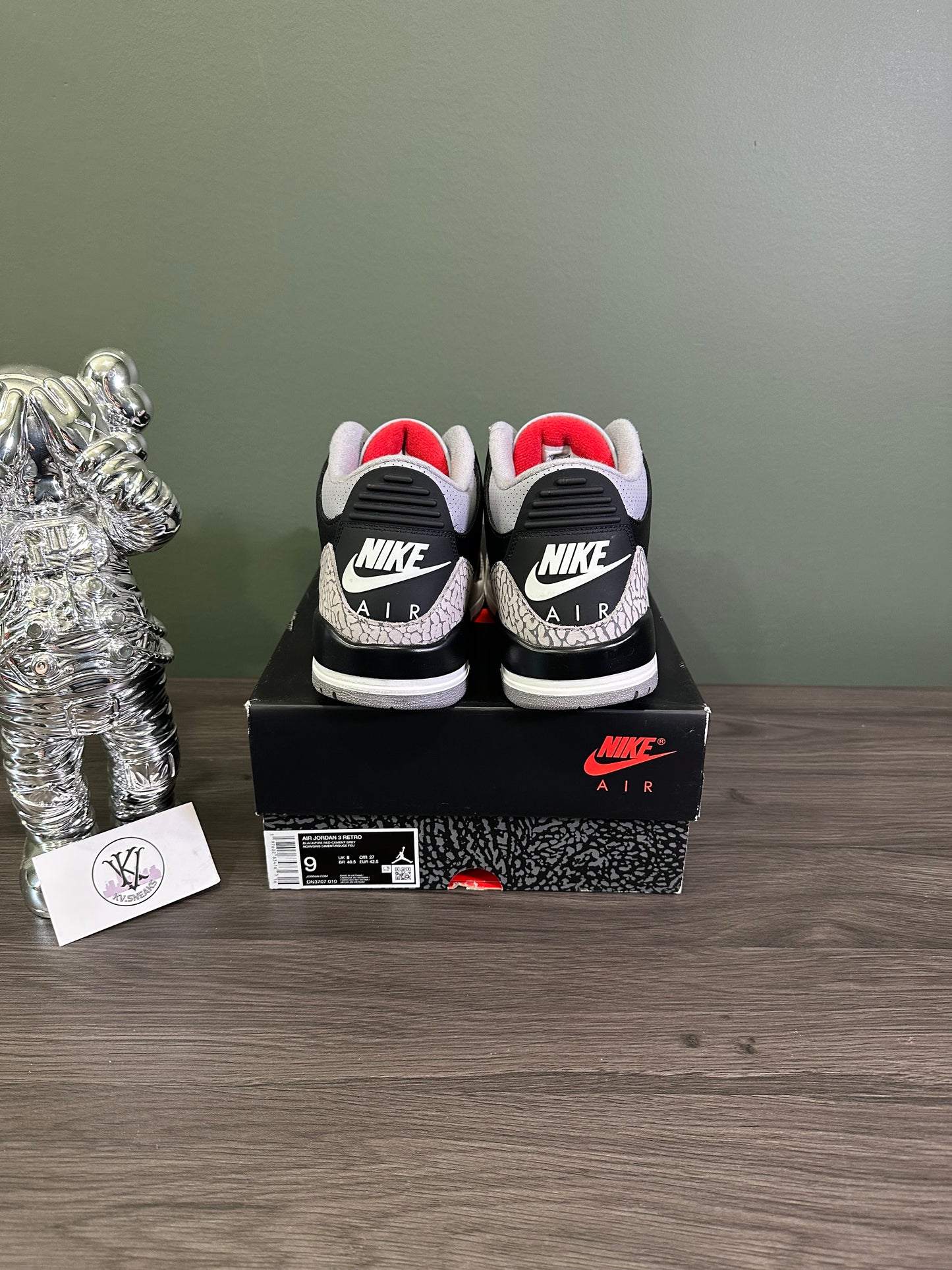 Jordan 3 Black Cement 2024