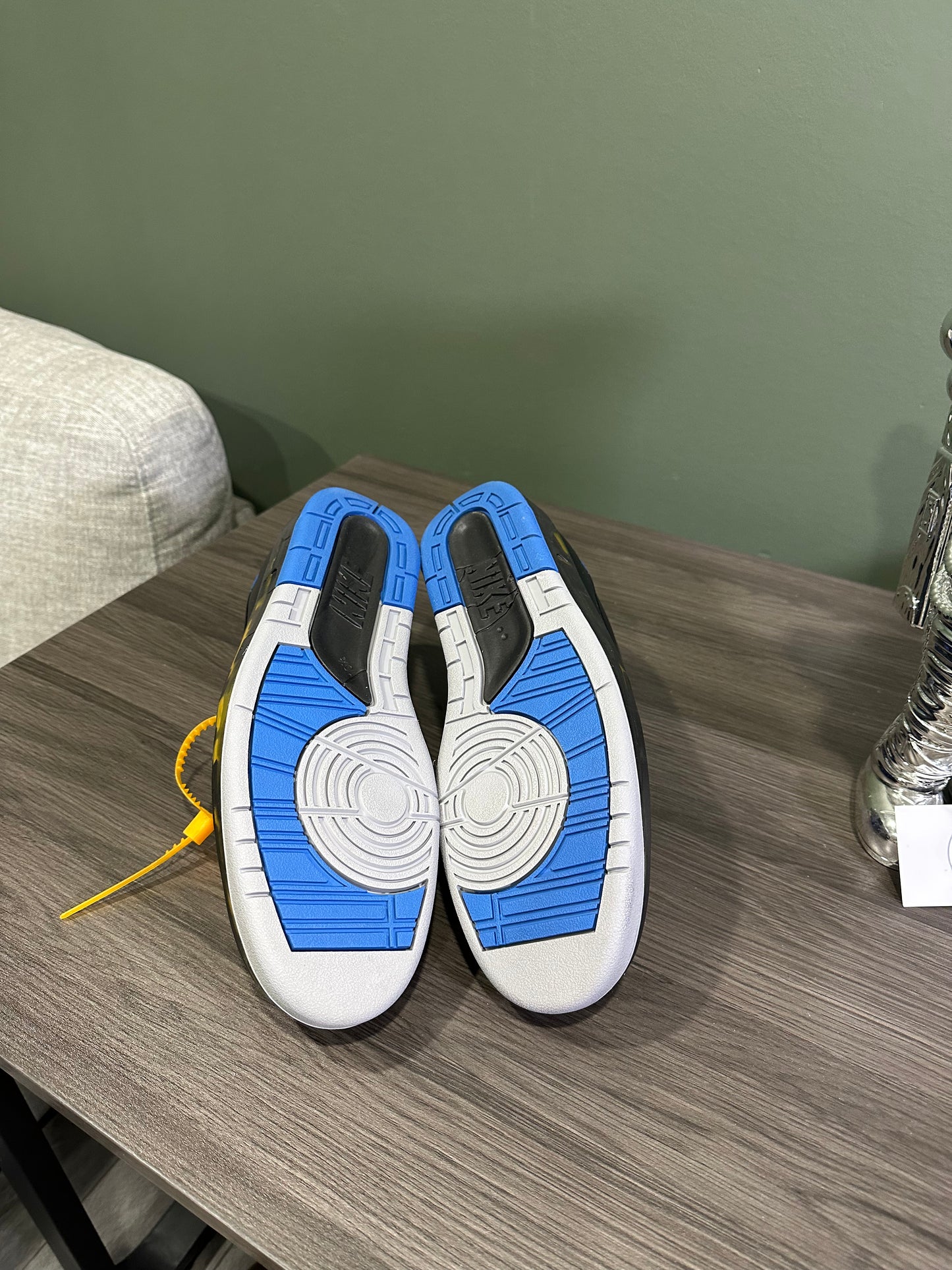 Jordan 2 Off-White Black Blue