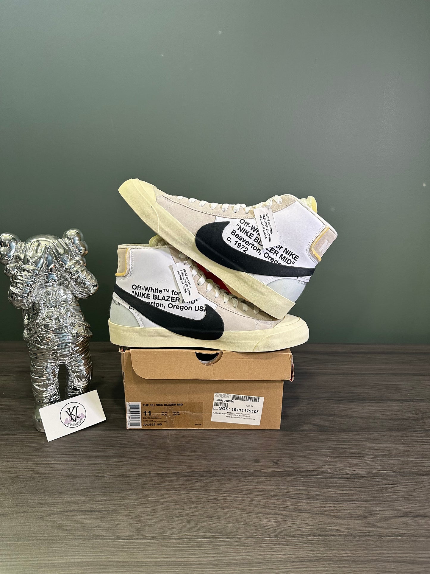 Blazer Mid Off-White The Ten