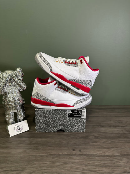 Jordan 3 Cardinal Red