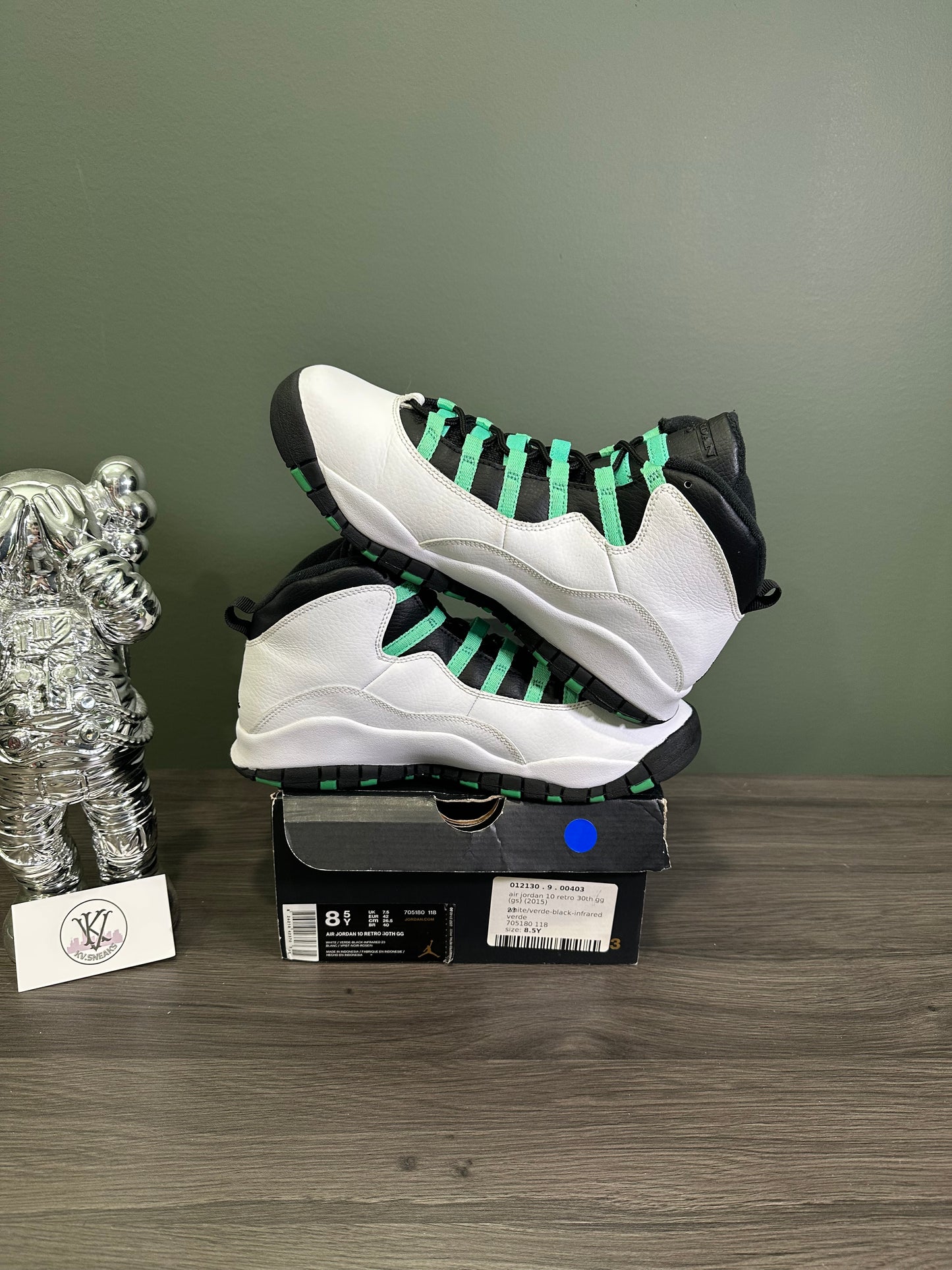 Jordan 10 Verde