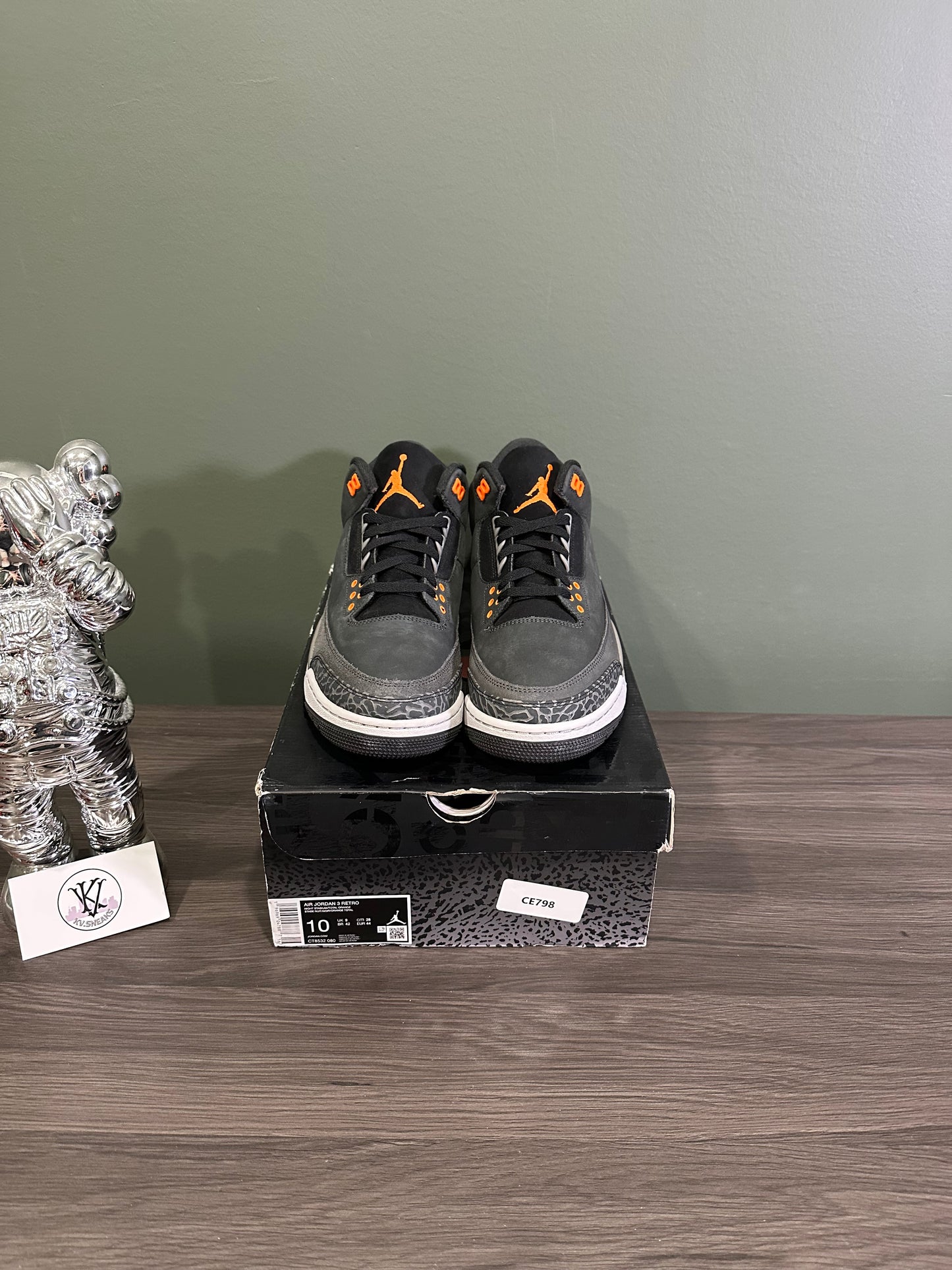 Jordan 3 Fear Pack 2023