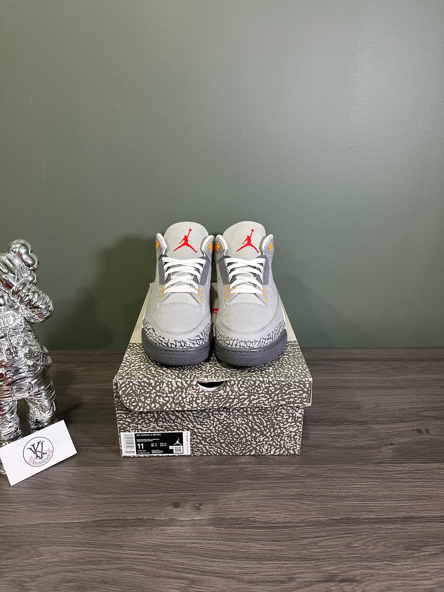 Jordan 3 Cool Grey