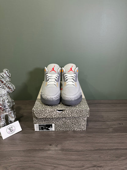 Jordan 3 Cool Grey