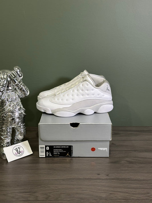 Jordan 13 Low Pure Platinum