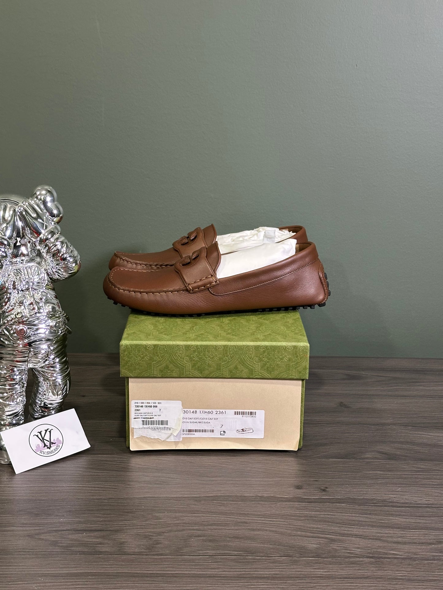 Gucci Interlocking G Driver Loafers