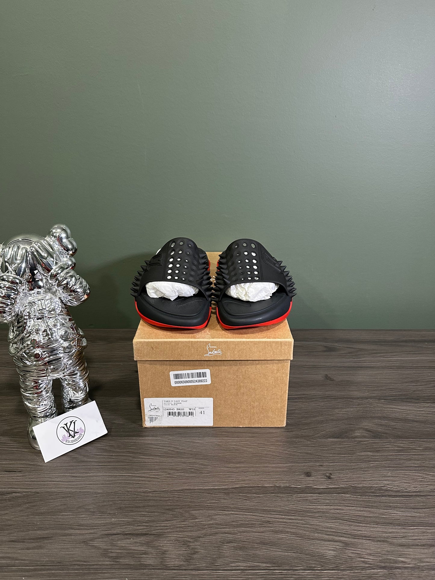 Christian Louboutin Take It Easy Rubber Slide