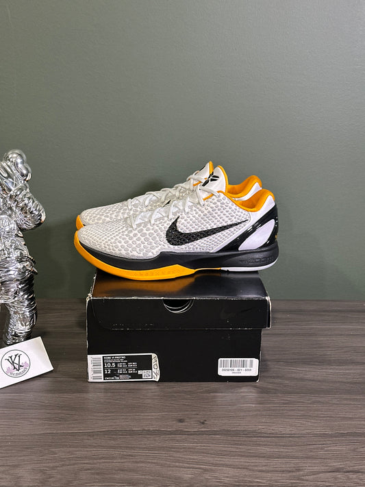 Kobe 6 White Del Sol 2021