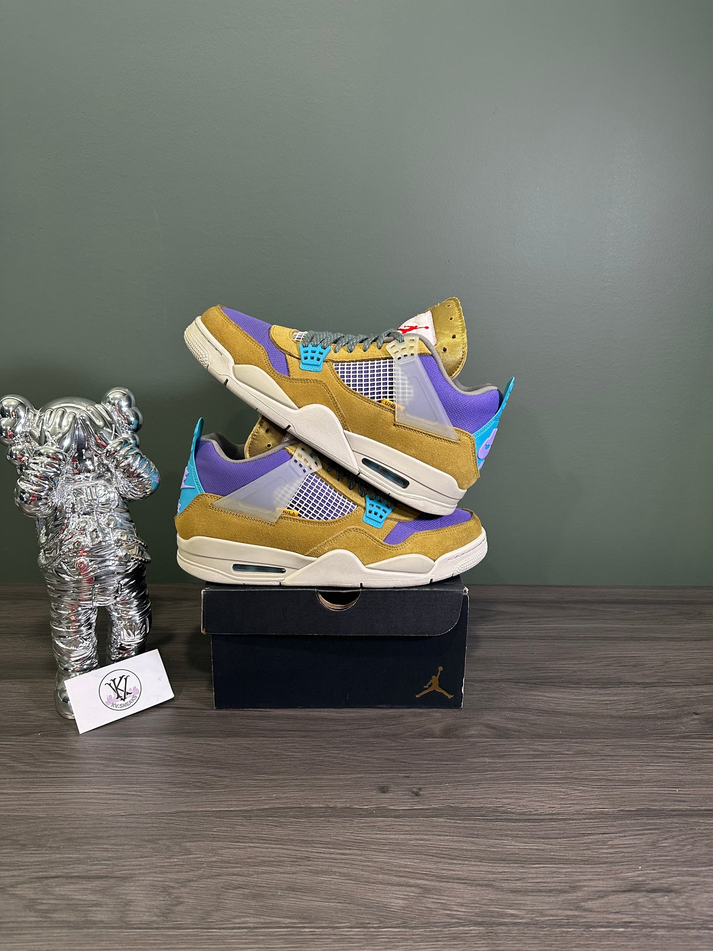 Jordan 4 Union Desert Moss
