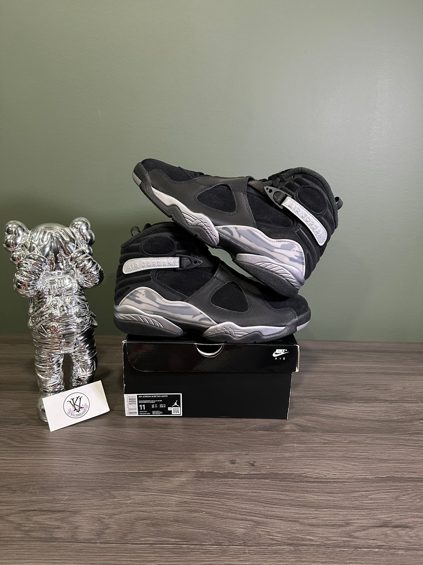 Jordan 8 Winterized Gunsmoke
