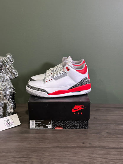 Jordan 3 Fire Red 2022