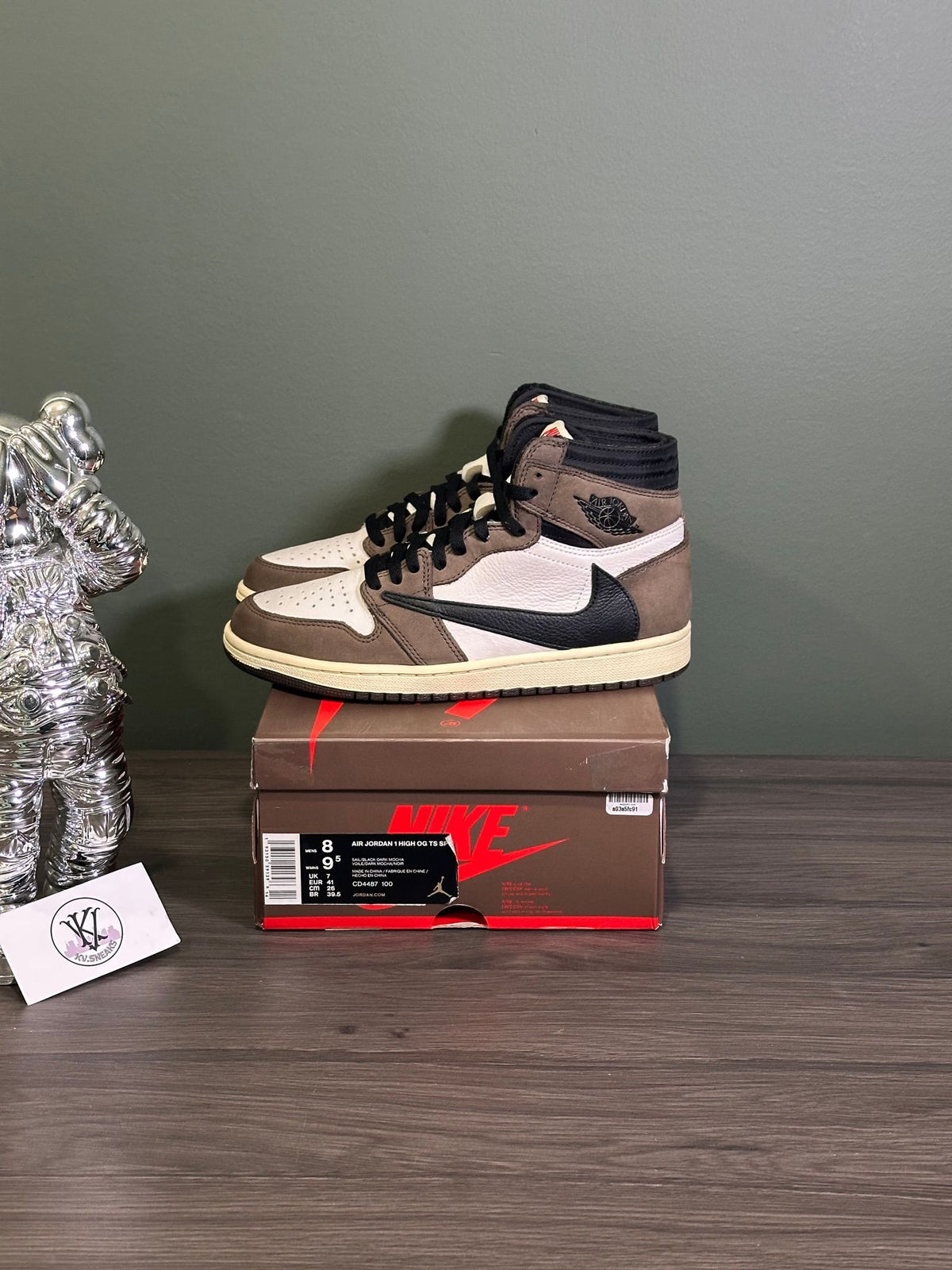 Jordan 1 Retro High OG SP Travis Scott Mocha