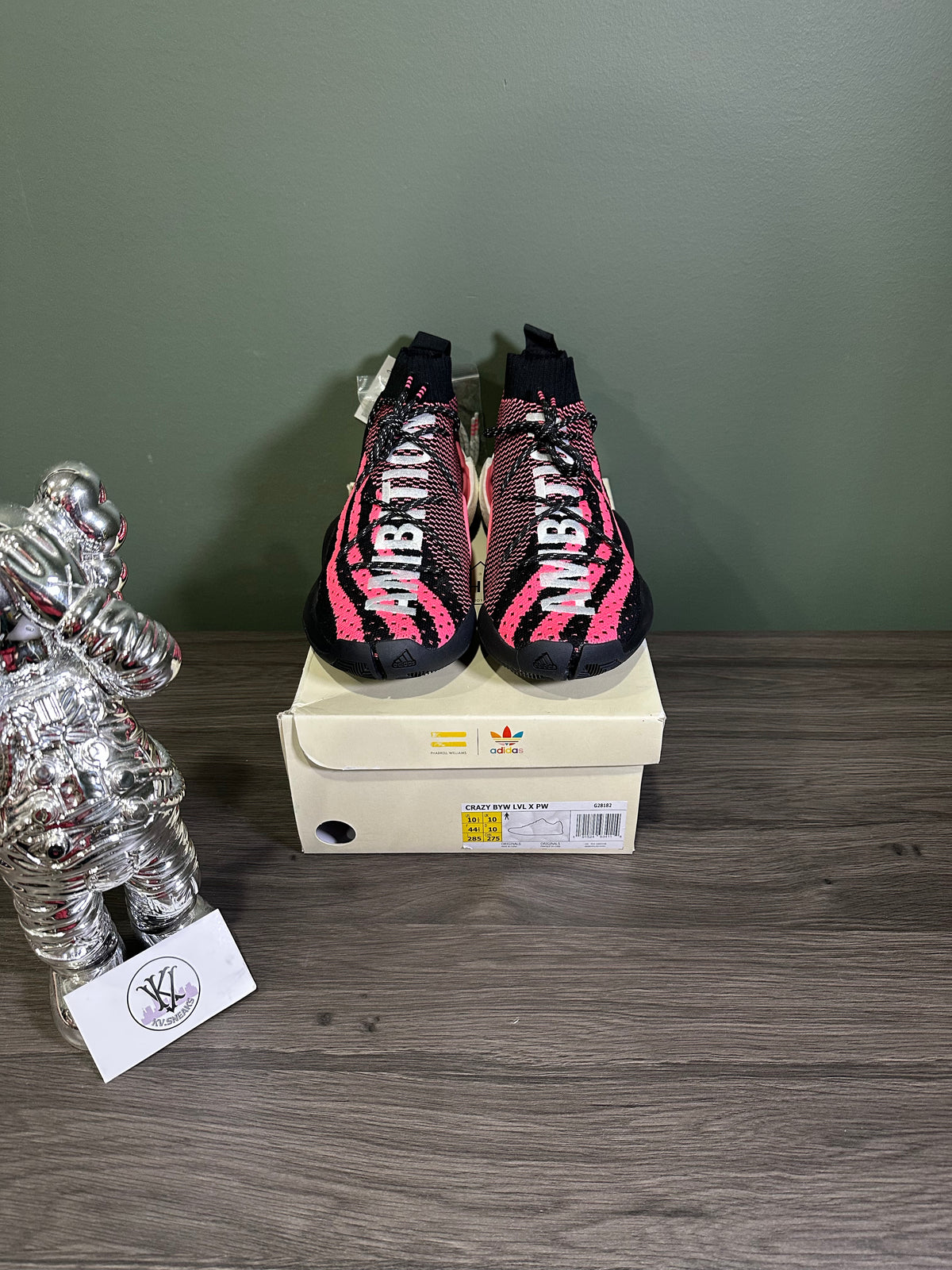 adidas Crazy BYW LVL X Pharrell Ambition Black
