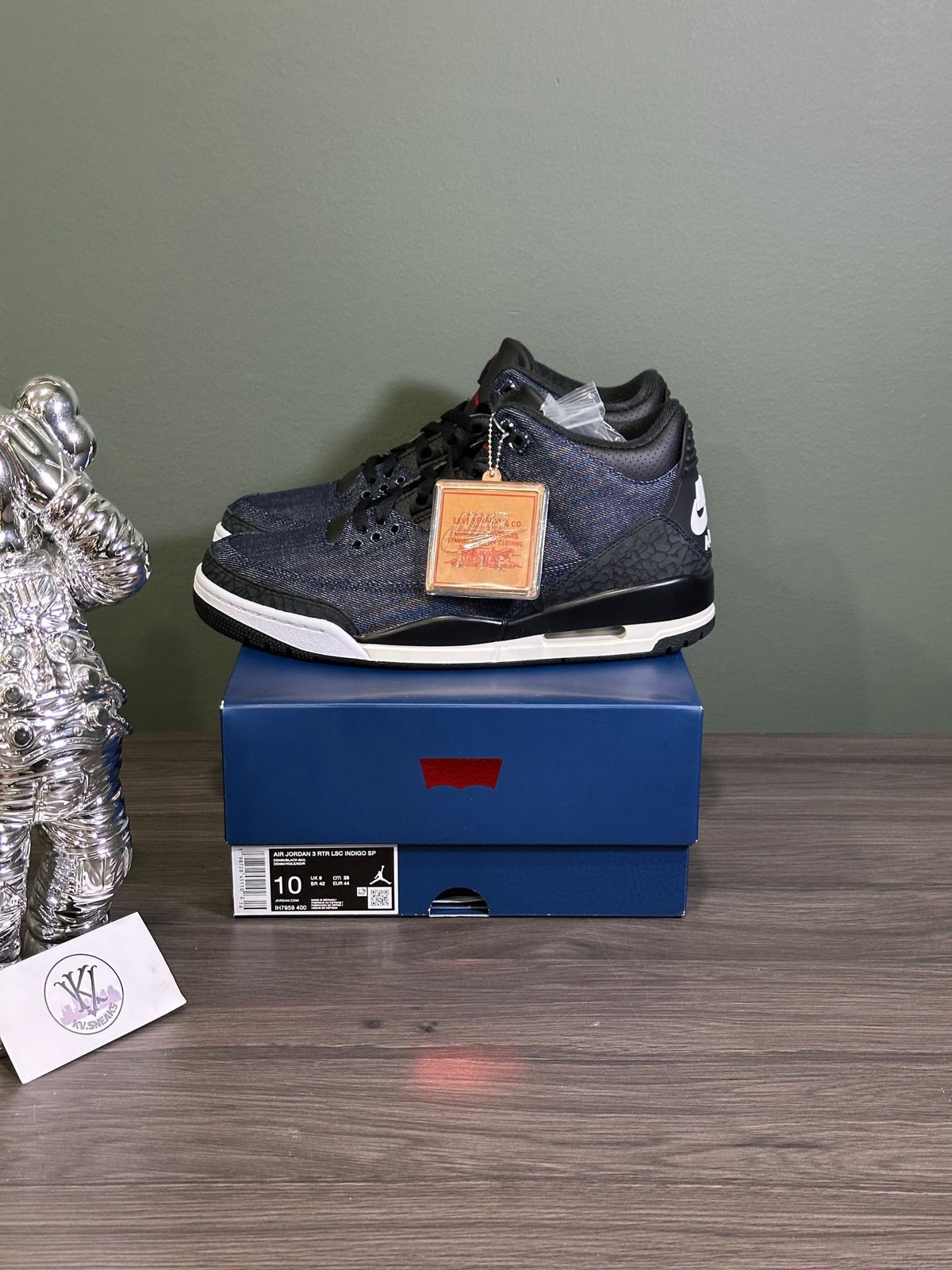 Jordan 3 Retro Levis Indigo