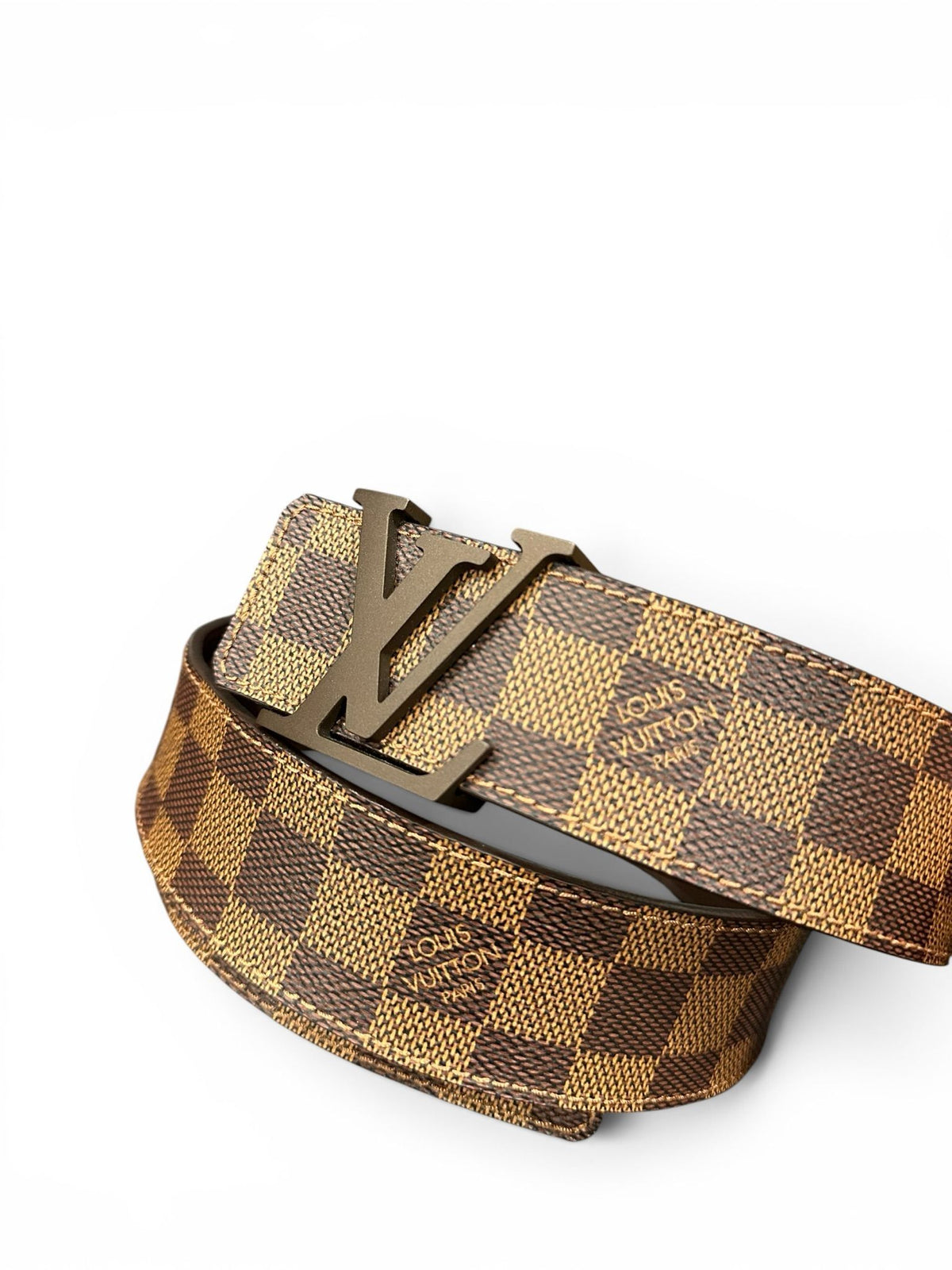 LOUIS VUITTON INITIALES REVERSIBLE BELT BROWN 40MM