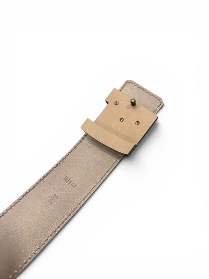 LOUIS VUITTON INITIALES REVERSIBLE BELT BROWN 40MM