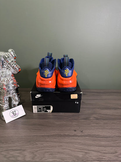 Air Foamposite One Blue Void Rugged Orange