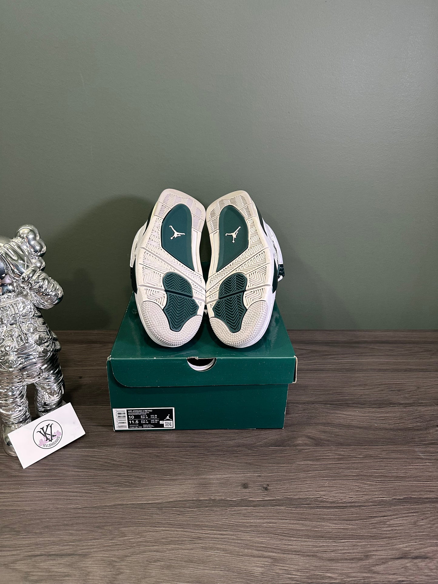 Jordan 4 Oxidized Green