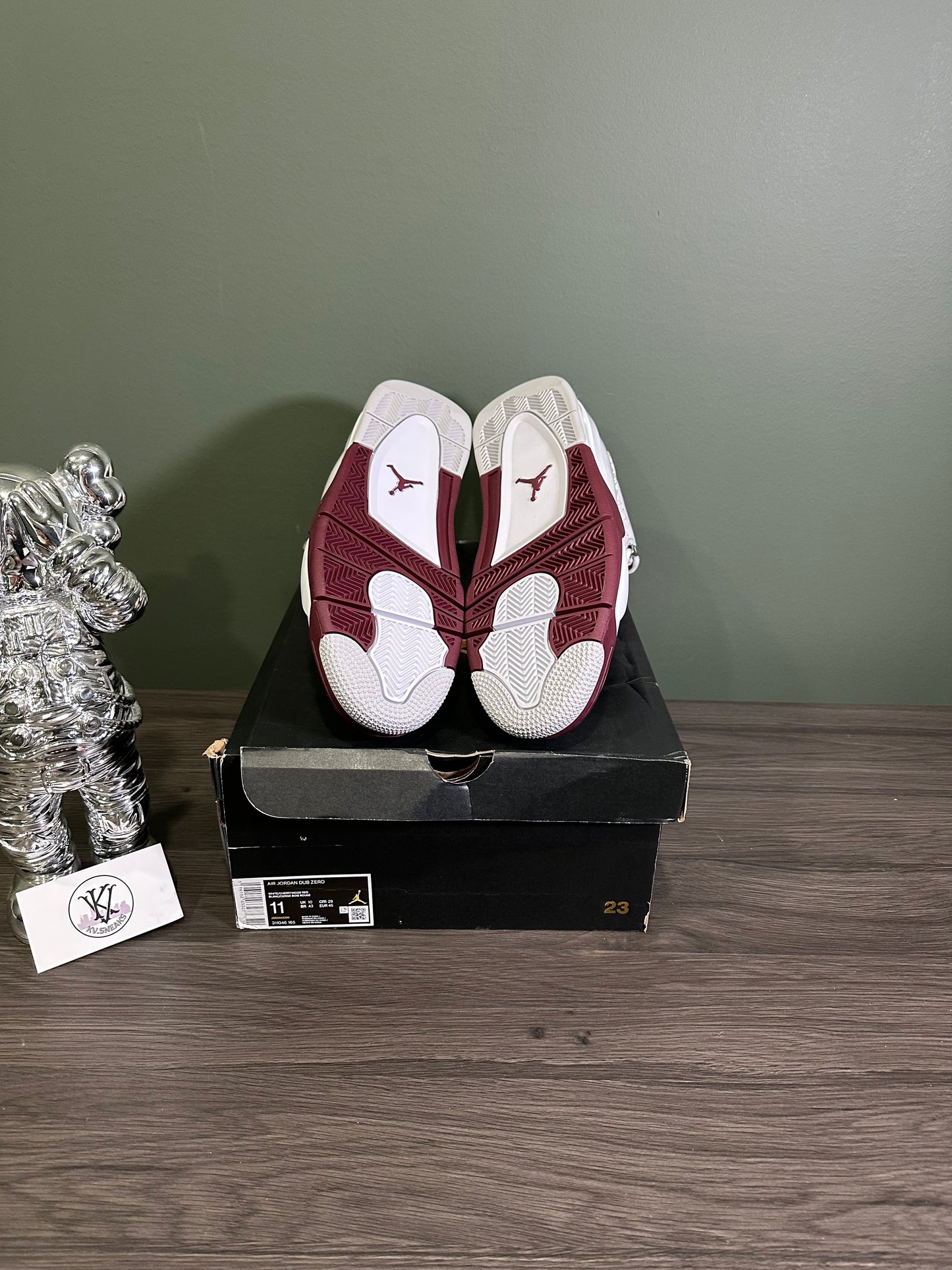 Jordan Dub Zero Cherrywood