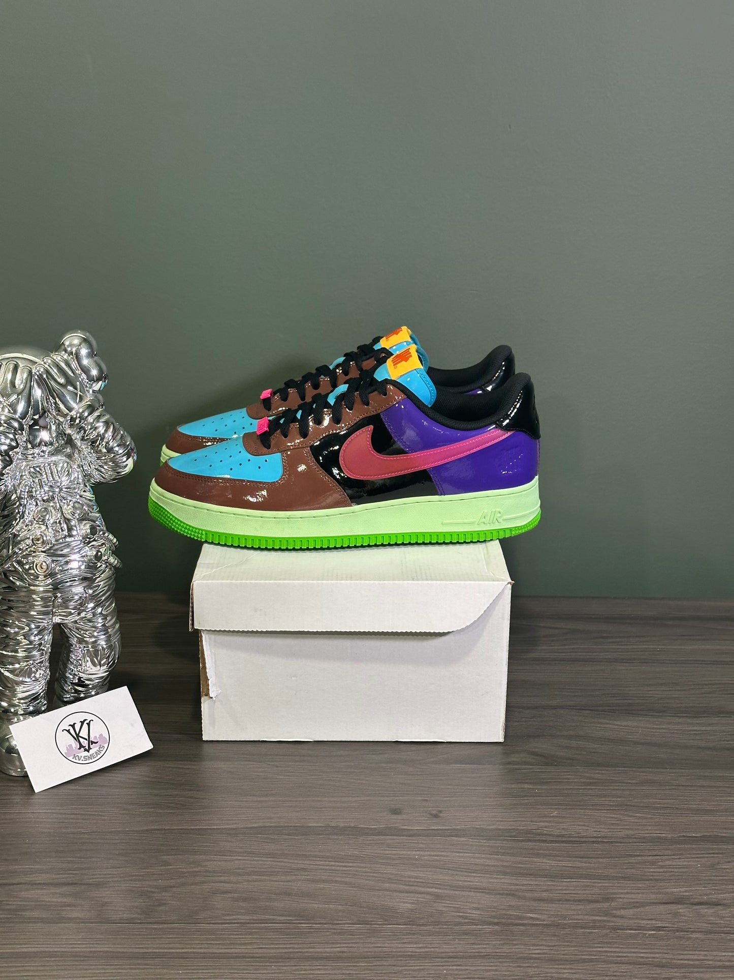 Air Force 1 Undefeated Multi-Patent Pink Prime