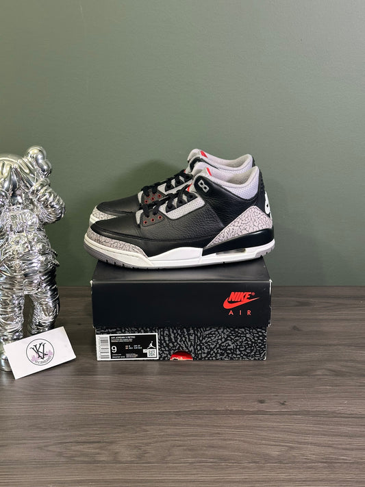 Jordan 3 Black Cement 2024