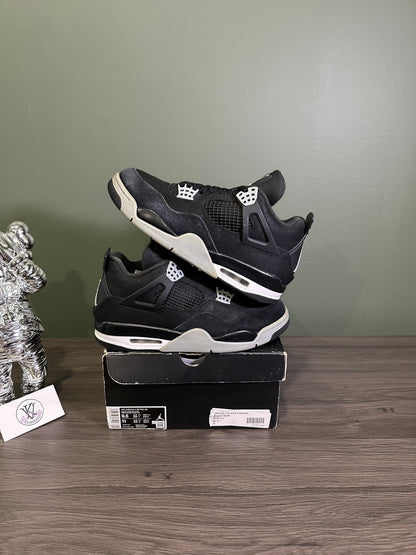 Jordan 4 Black Canvas