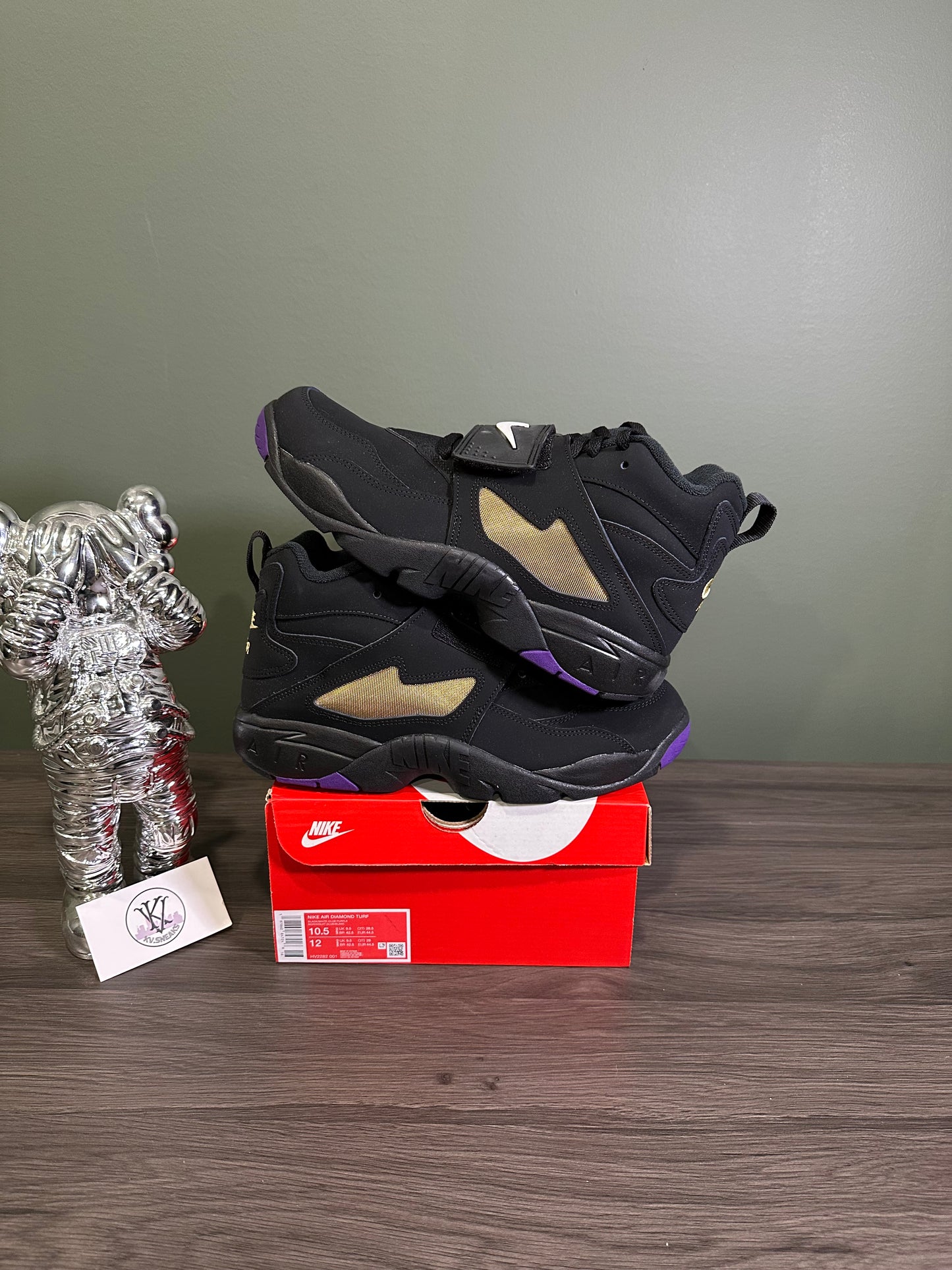 Nike Air Diamond Turf Ravens