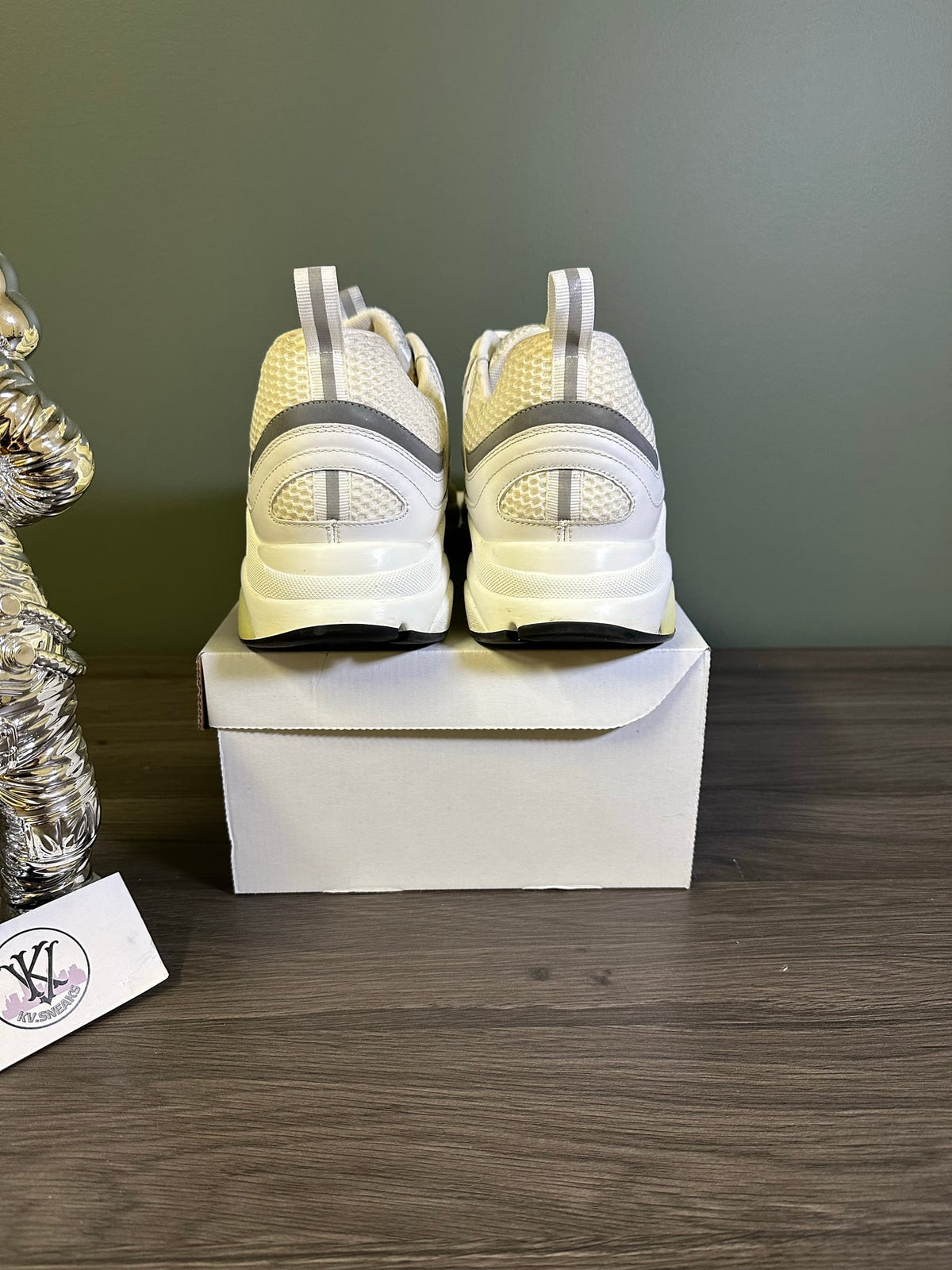 Dior B22 White Silver