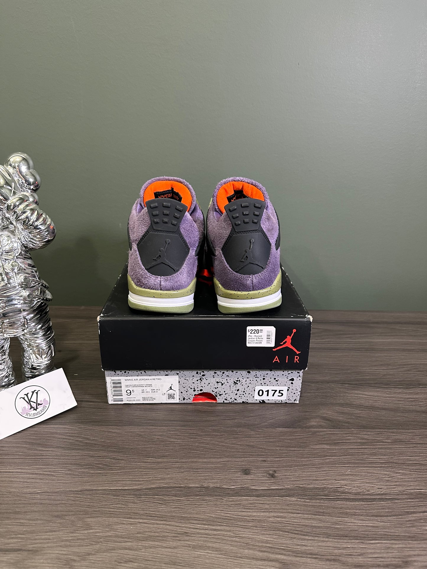 Jordan 4 Canyon Purple