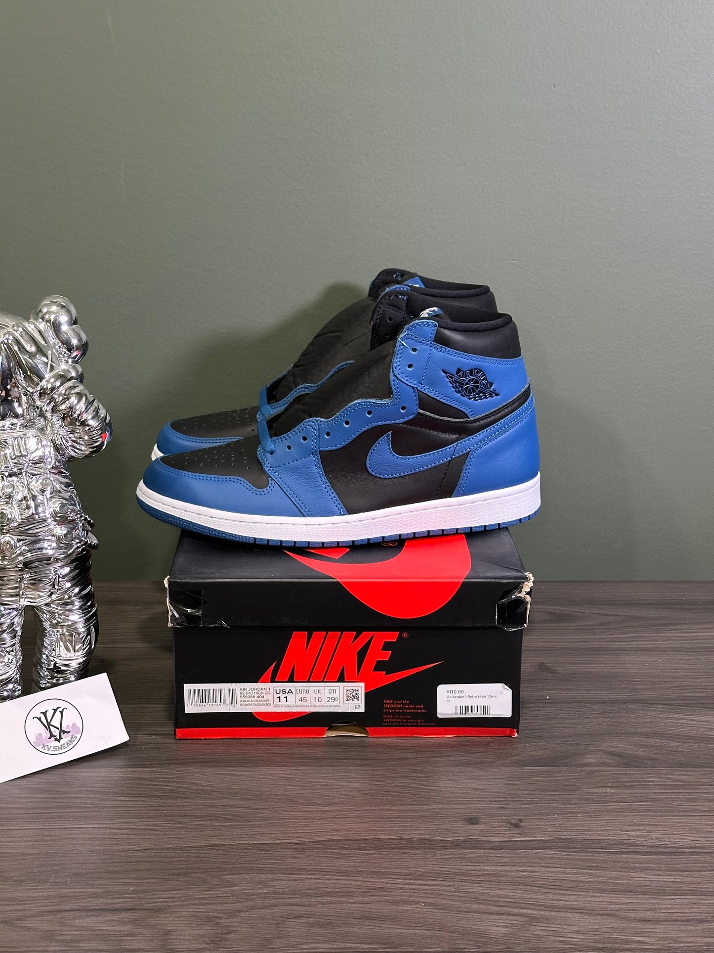 Jordan 1 High Dark Marina Blue