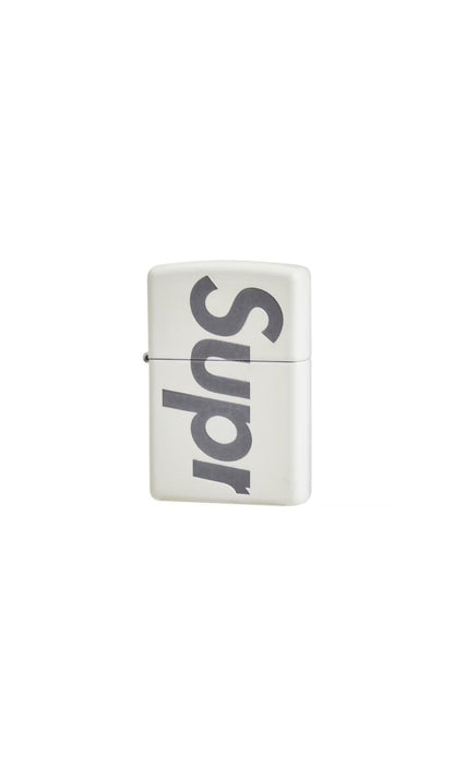 SUPREME GLOW IN THE DARK ZIPPO WHITE