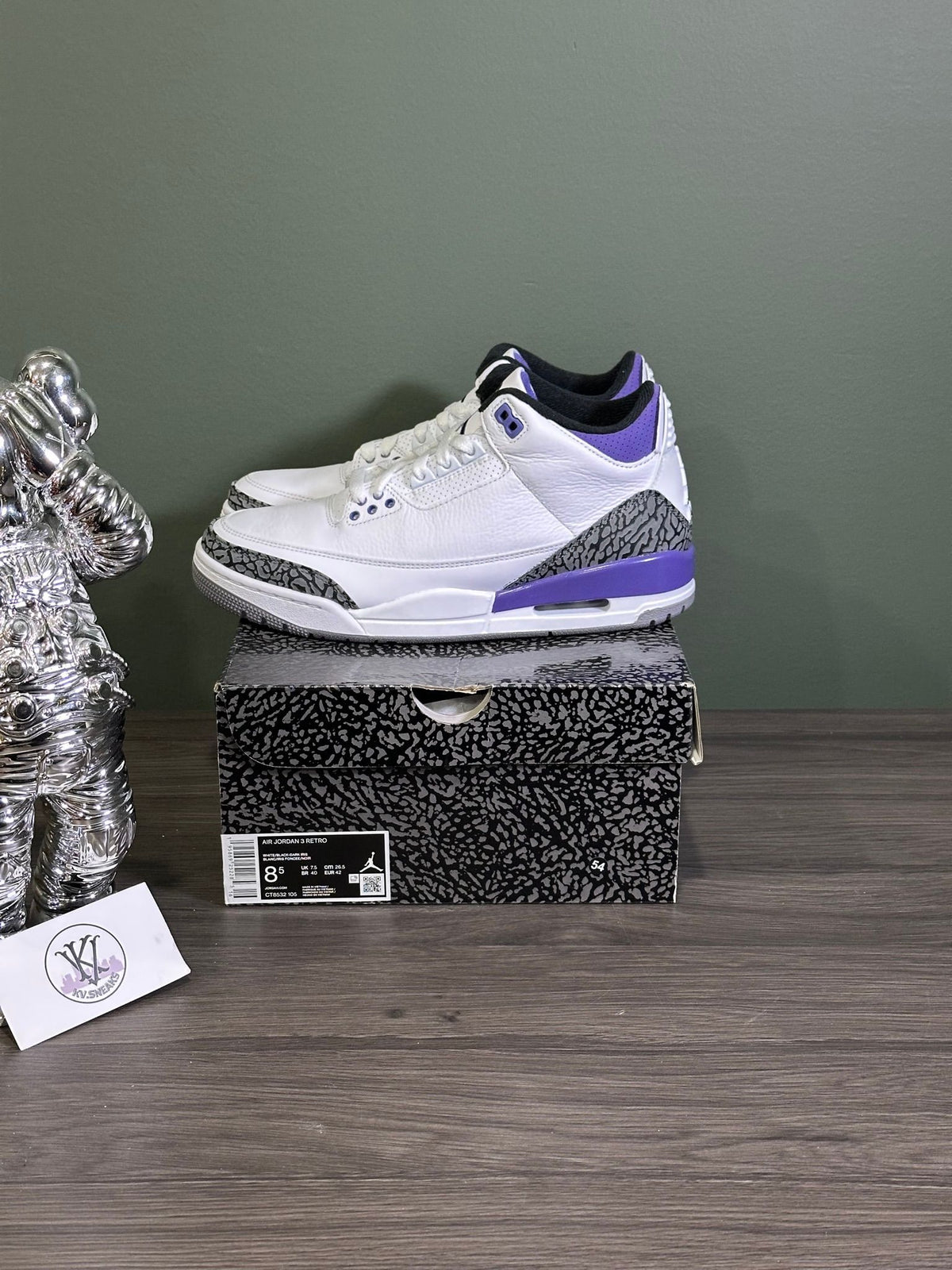 Jordan 3 Retro Dark Iris