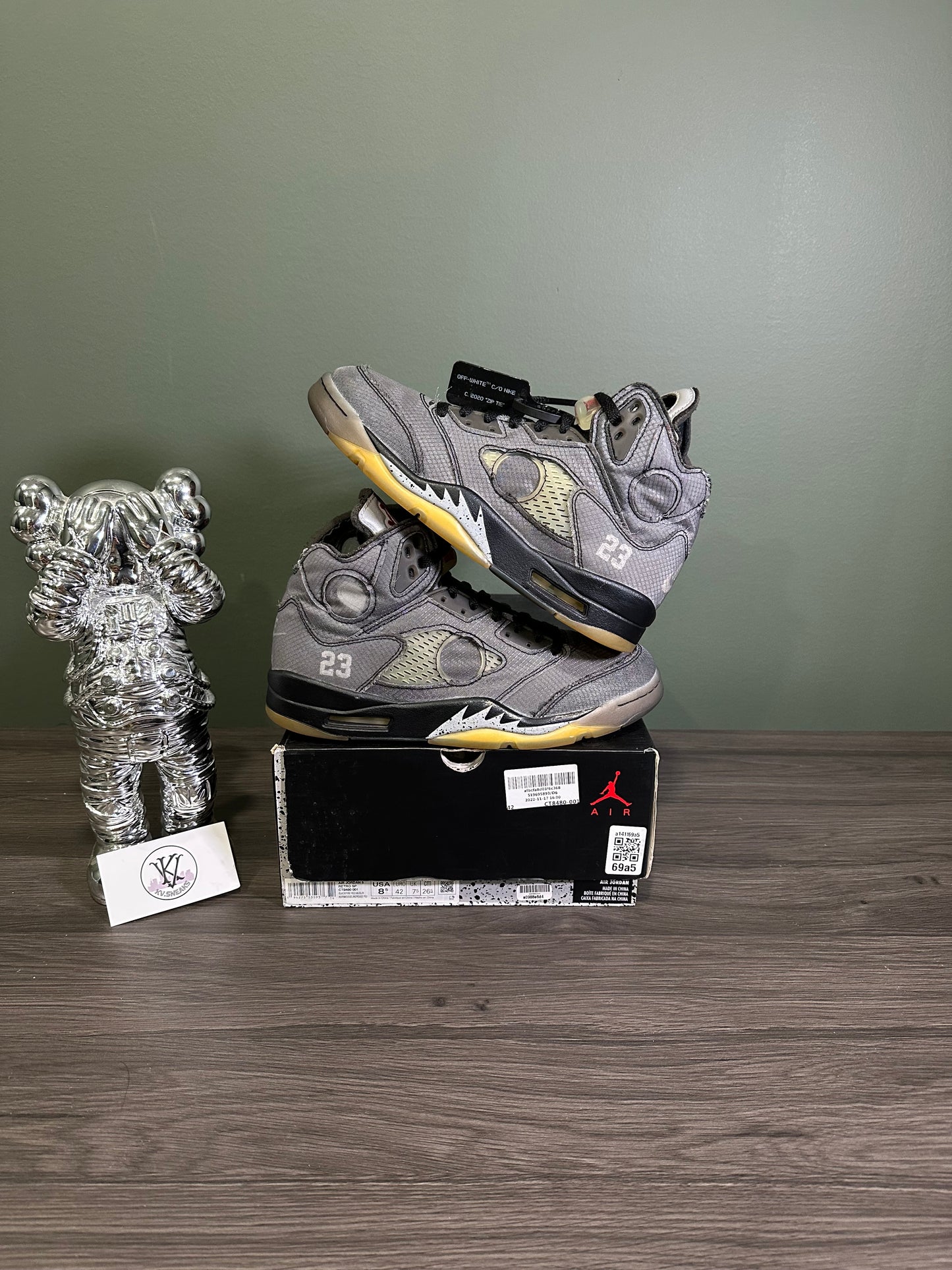 Jordan 5 Off-White Muslin