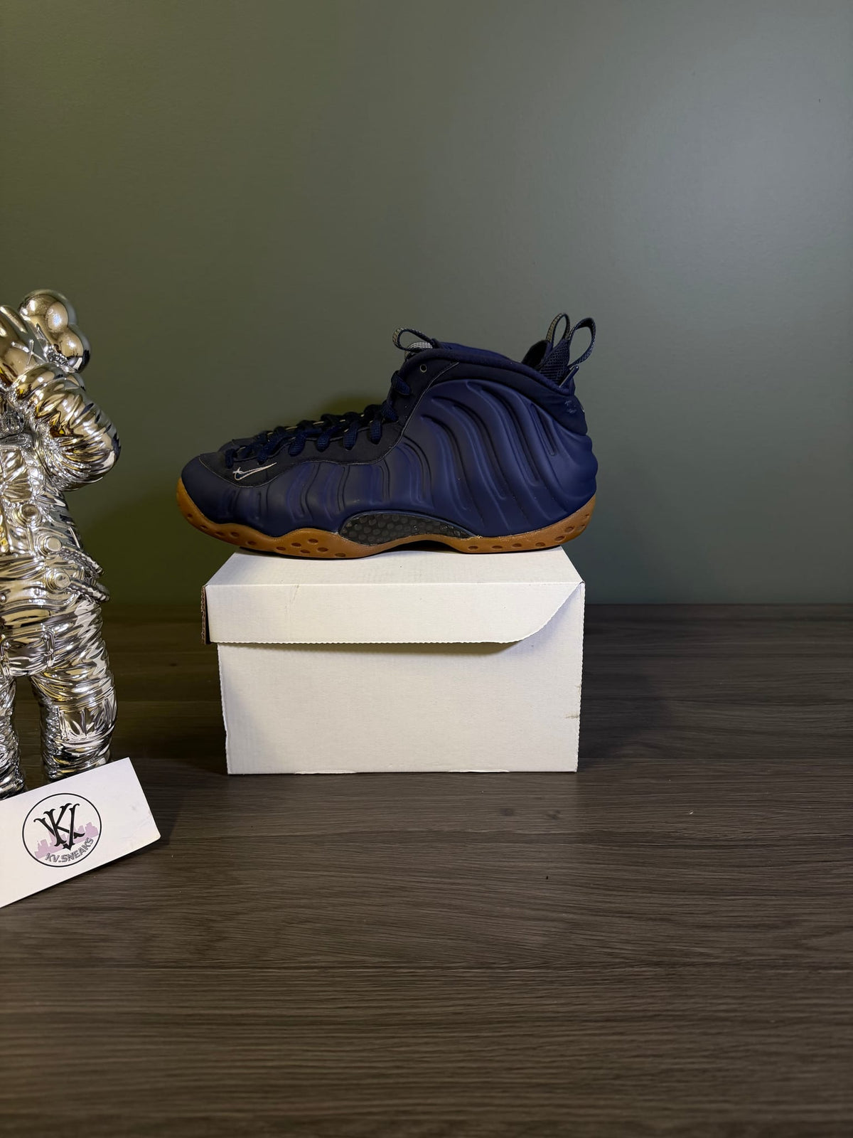 Nike Air Foamposite One Navy Gum