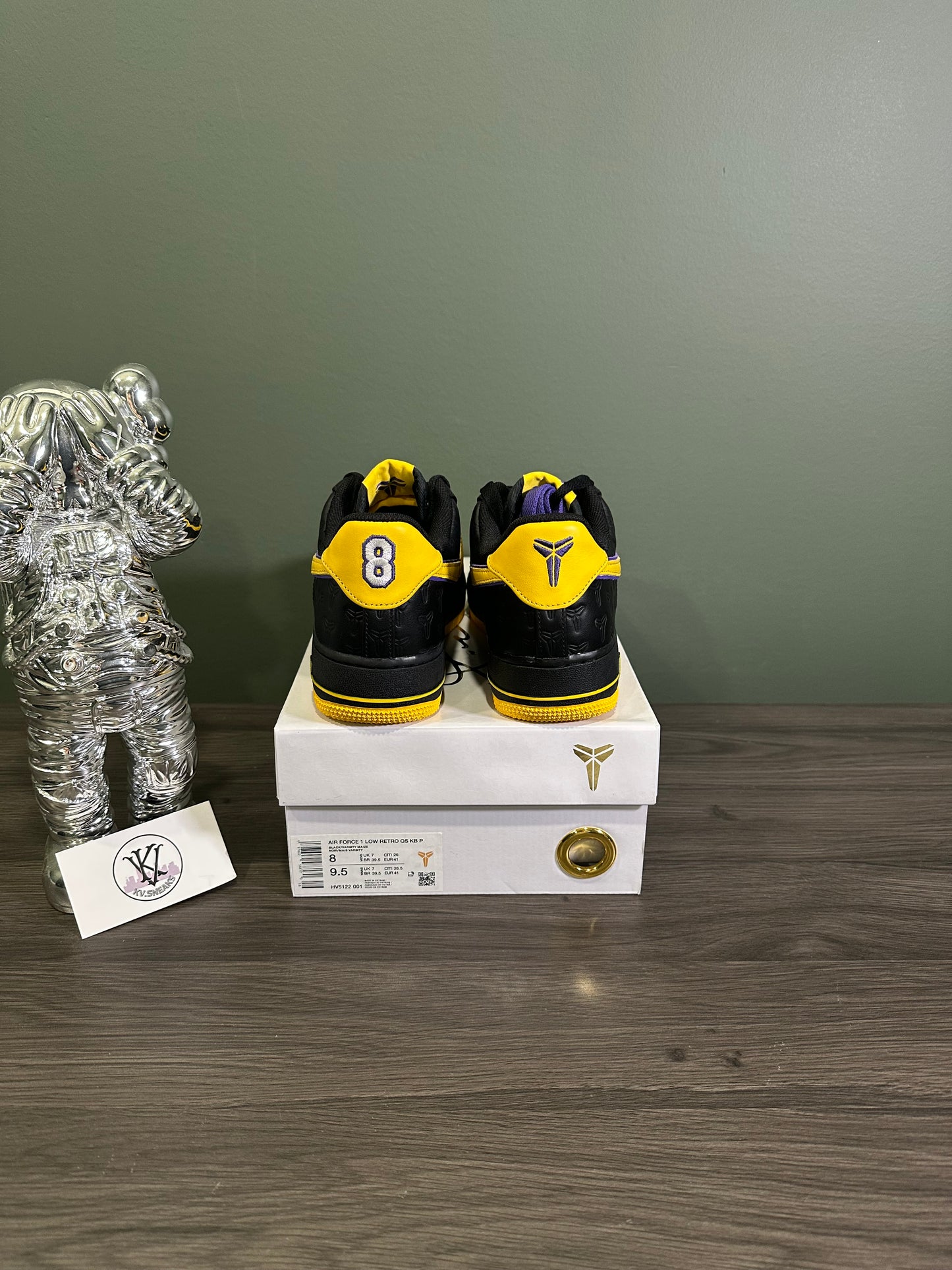 Air Force 1 Kobe Lakers Away (Numbered)