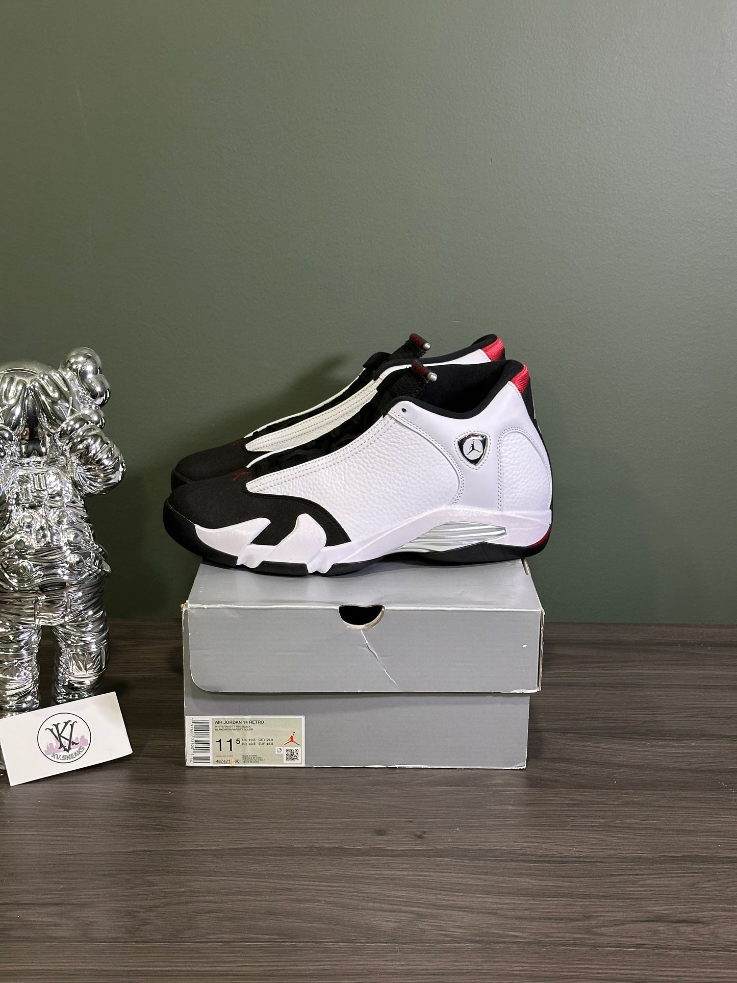 Jordan 14 Black Toe 2024