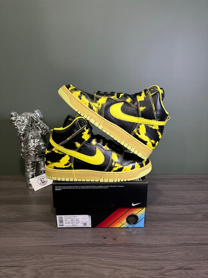 Dunk High 1985 Yellow Acid Wash