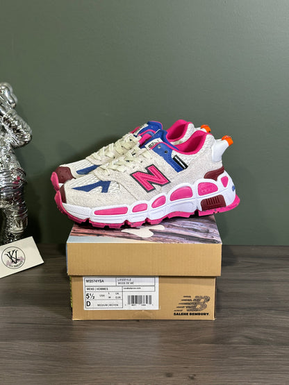 New Balance 574 Salehe Bembury Universal Communication Workwear White