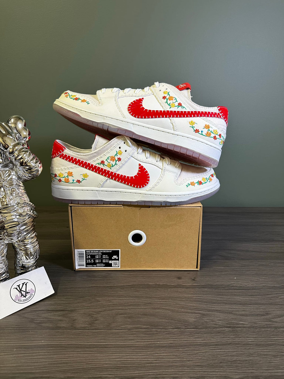 Nike SB Dunk Low Decon N7 Opti Yellow University Red